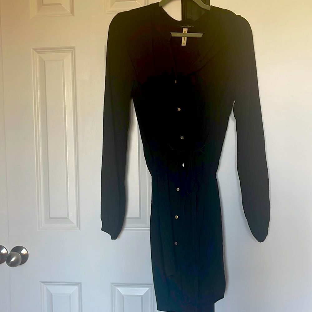 Black t-shirt dress